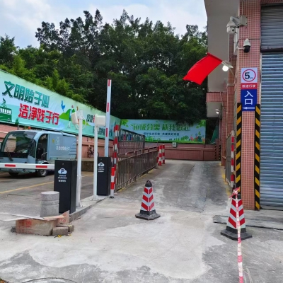 垃圾压缩站道闸地磅联动系统